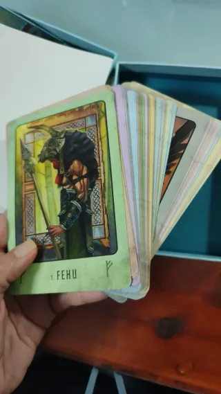 Baraja Cartas Tarot Vikingo