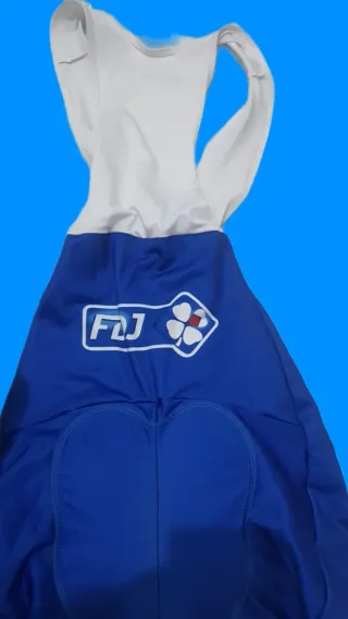 Culotte Ciclismo FDJ Azul/Blanco