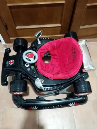 Andador Asalvo Coche Rojo