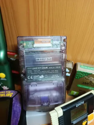 Game Boy Color Morado Transparente