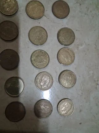 Monedas de 100 Pesetas 52 monedas