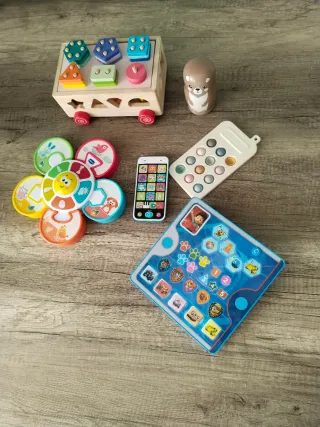 Lote Juguetes Educativos Bebé