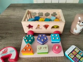 Lote Juguetes Educativos Bebé