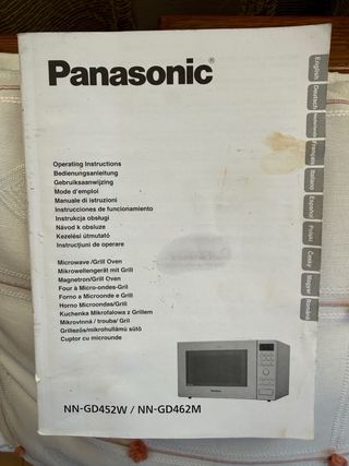 Microondas Panasonic sobremesa Inverter