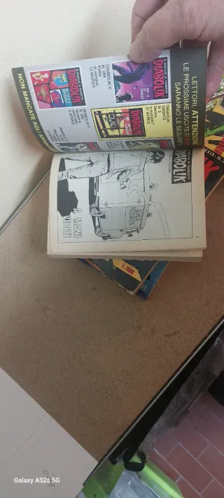 Diabolik inediti originali anno 1990