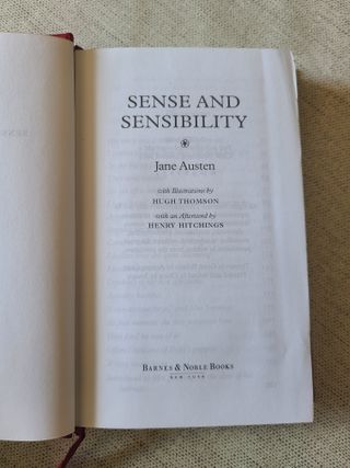 Sense and sensibility Collector’s Library