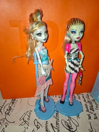 Lote 2 Muñecas Monster High Dance
