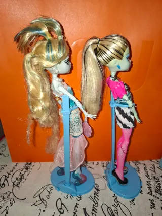 Lote 2 Muñecas Monster High Dance