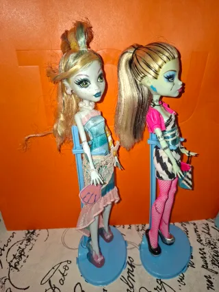 Lote 2 Muñecas Monster High Dance