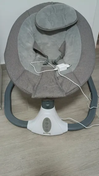 Mecedora/hamaca bebé con mosquitera