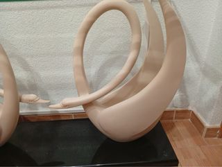 Figura cisne decorativa