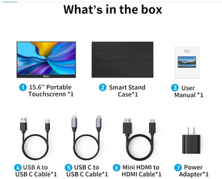 Monitor Portátil Yinker 15.6 Táctil FHD
