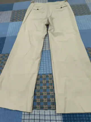 Pantalón Carolina Herrera , blanco roto