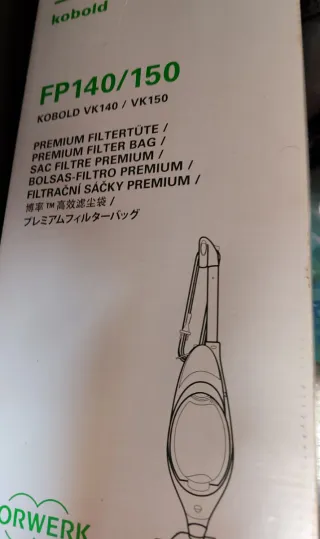 Bolsas aspiradora Kobold FP140/150