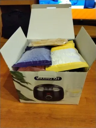 Máquina de cera para depilación