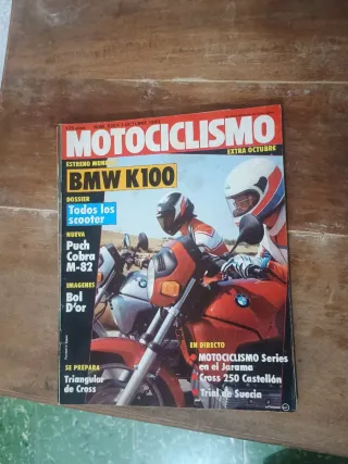 Lote grande de Revistas Motociclismo 1983-2018