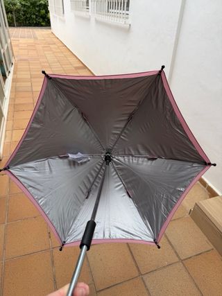 Sombrilla Bugaboo rosa