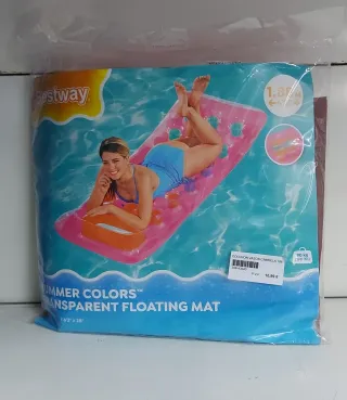 Colchoneta Bestway Verano Transparente 1.88m