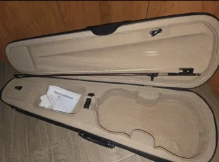 Violín con funda y arco