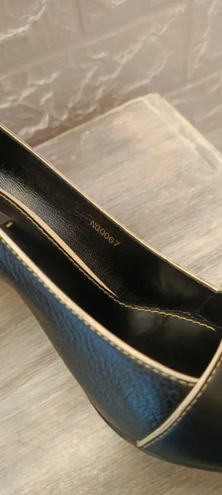 Décolleté Louis Vuitton Nere e Oro