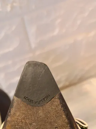 Décolleté Louis Vuitton Nere e Oro