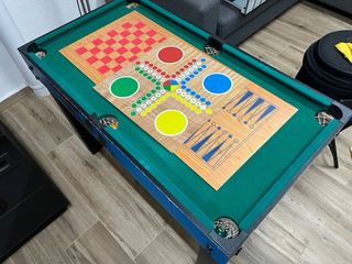 Futbolín Multijuego Niños Poco Uso