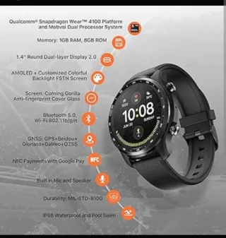 TicWatch Pro 3 Ultra GPS Negro