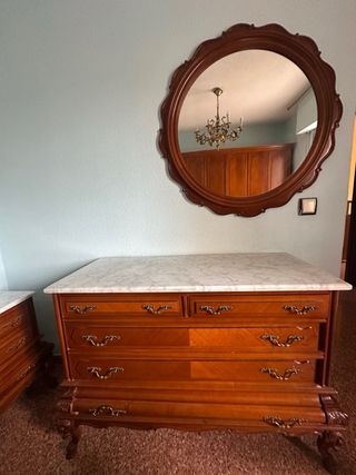 Conjunto Habitación Matrimonio Madera