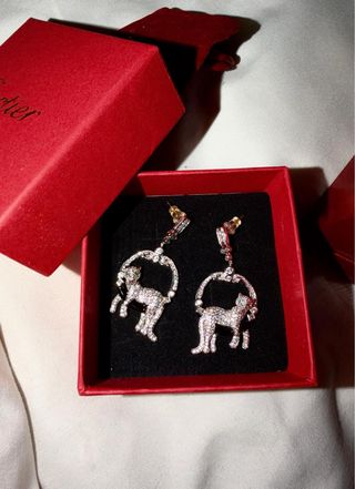 Orecchini donna con ciondolo animale