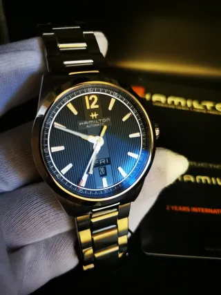 Hamilton Broadway Day Date Automático