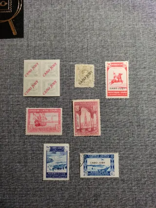 Lote Sellos Cabo Juby
