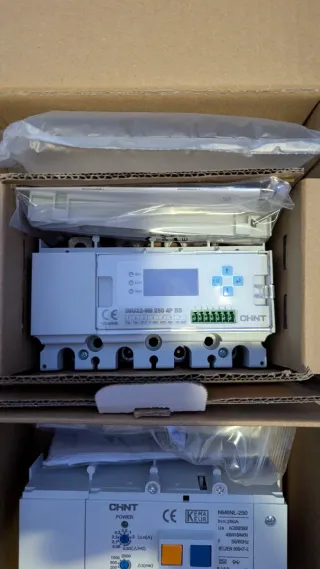 SUPER PACK INTERRUPTOR AUTOMATICO CHINT 4P/250A