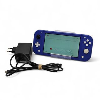 CONSOLA NINTENDO SWITCH LITE AZUL + CARGADOR