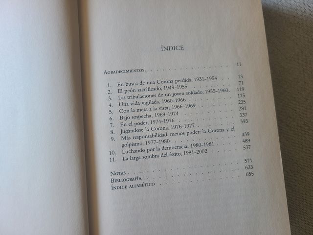 Juan Carlos . Paul Preston. Primera edición