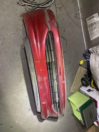 Defensa Delantera Peugeot 206 Roja