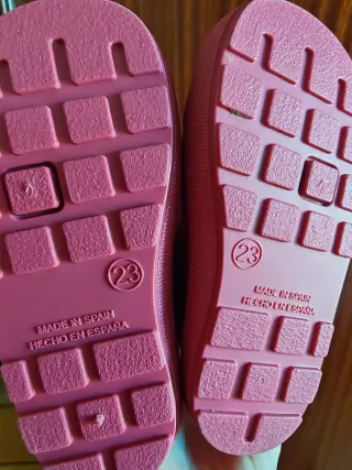 Botas de agua Igor color frambuesa talla 23