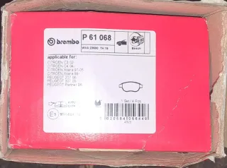 Pastillas Freno Brembo P 61 068 Nuevas