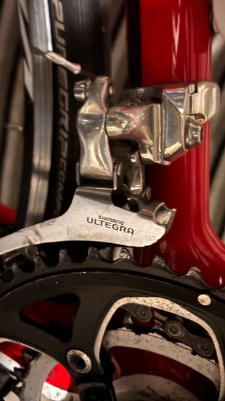 Bici de carretera WRC Carbon Roja talla S