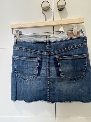 Falda vaquera Brownie bicolor