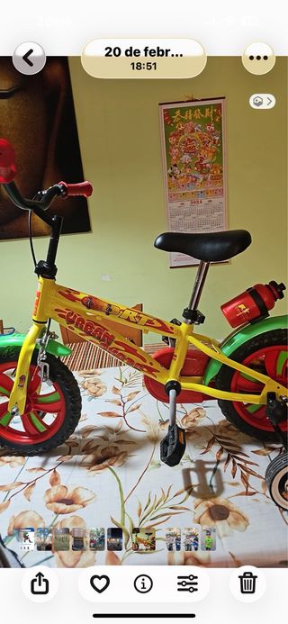 Bicicleta infantil 3-6 años