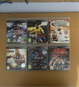 Lote Consola PS3 Slim Negra