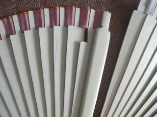 Lote 2 abanicos mariposas