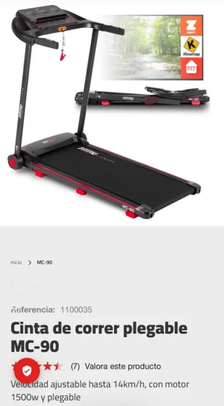 Nueva cinta de correr