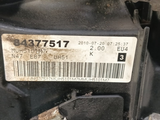 MOTOR COMPLETO BMW SERIE 1 BERLINA (E81/E87) N47D