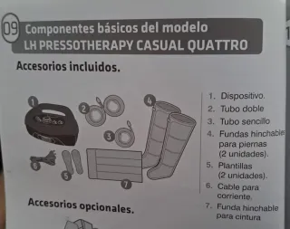 Presoterapia Lufthous Casual Quattro