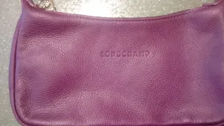 Borsetta Longchamp color melanzana