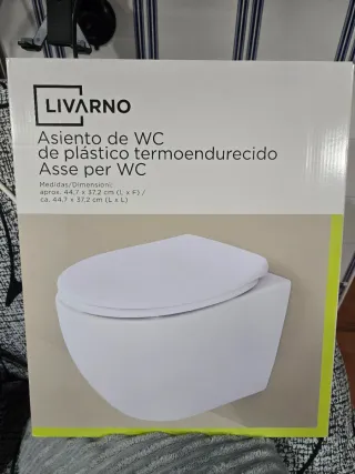 Tapa WC Livarno Plástico Termoendurecido