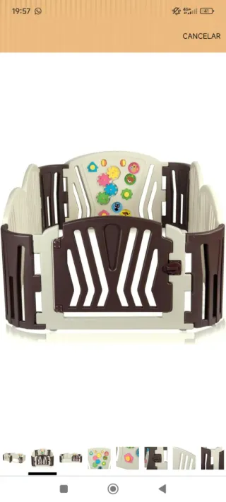 Parque infantil rígido