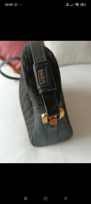 Bolso Loewe Marrón y Negro
