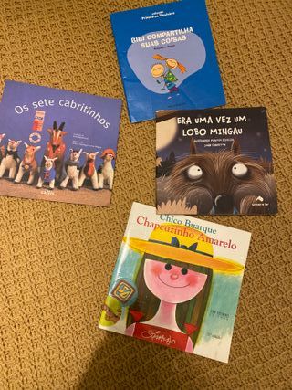 Libros infantiles en portugues